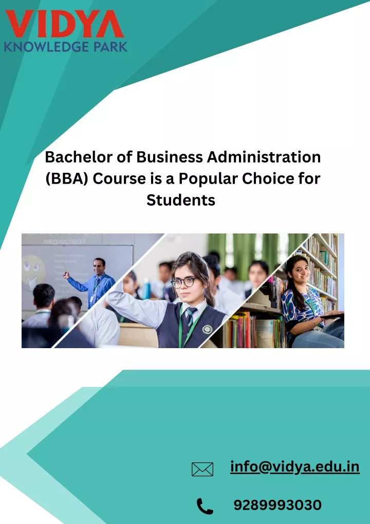 bachelor of business administration bba course