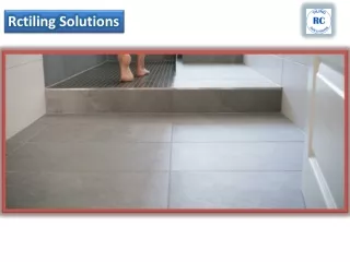Discover the Best Wet Room Installers Near You with Rctiling Solutions
