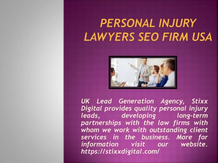 personal injury lawyers seo firm usa