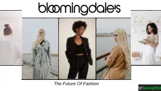 Bloomingdale's UAE Coupon Code- Exclusive Styles for Everyday.