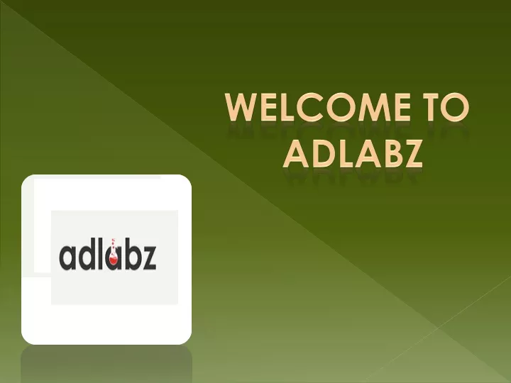 welcome to adlabz