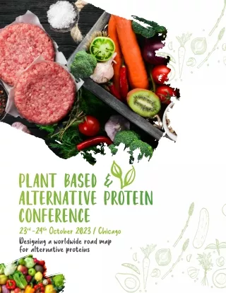 2nd Annual MarketsandMarkets Plant Based and Alternative Protein Conference