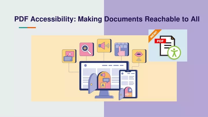 pdf accessibility making documents reachable to all