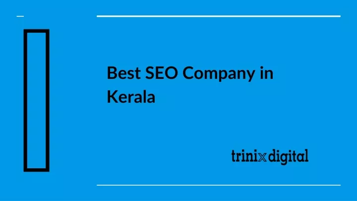 best seo company in kerala