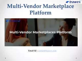 multi vendor marketplace platform