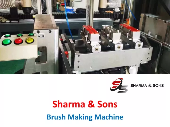 sharma sons brush making machine