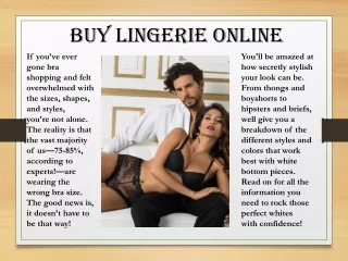 buy best womens lingerie