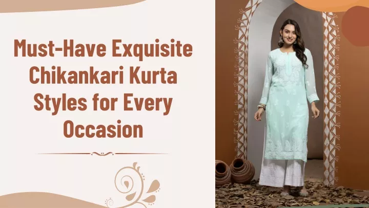 must have exquisite chikankari kurta styles