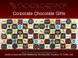 Personalized Chocolate Business Gifts - Corporate Chocolate Gift Baskets