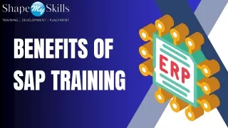 benefits of sap training