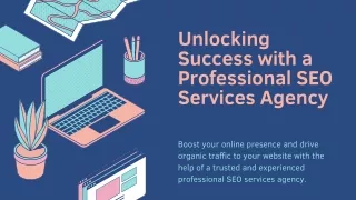 Unlocking Success with a Professional SEO Services Agency