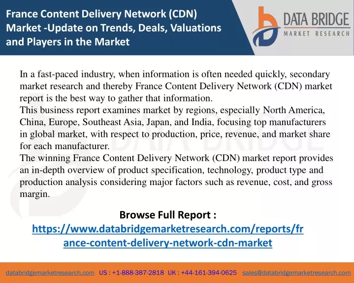 france content delivery network cdn market update