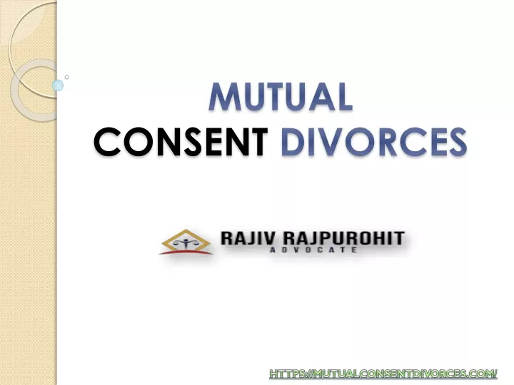 mutual consent divorces