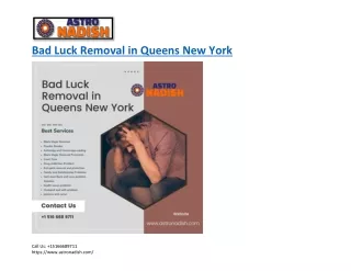Best Bad Luck Removal in Queens NY- Astronadish