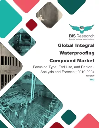 global integral waterproofing compound market