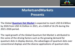 marketsandmarkets presents