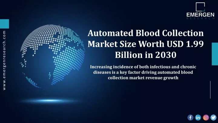automated blood collection market size worth