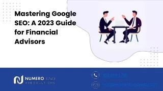 Mastering Google SEO: A 2023 Guide for Financial Advisors