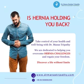 Is Hernia holding you back | Laparoscopic Surgeon in HSR Layout | Dr. Manas