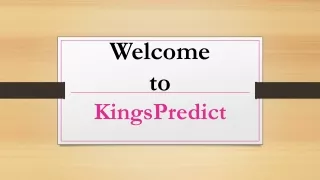 welcome to