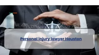 Personal injury lawyer Houston