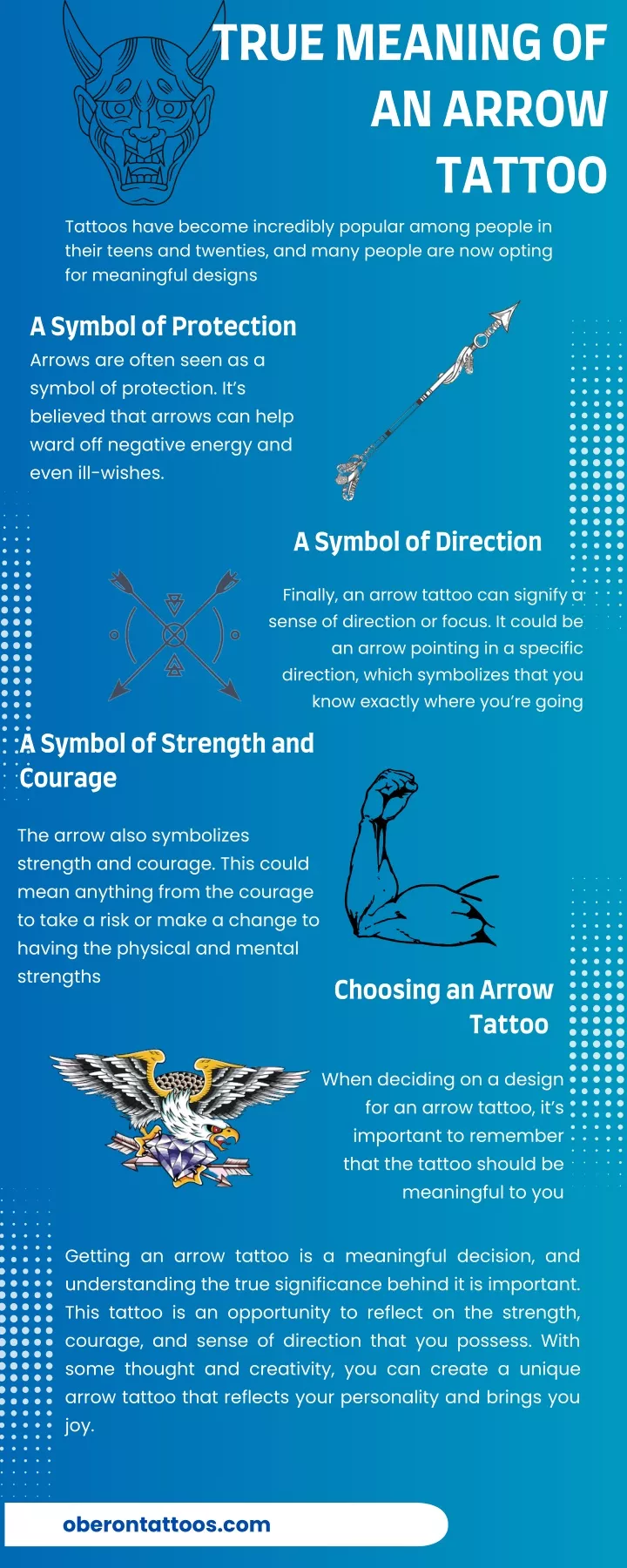 true meaning of an arrow