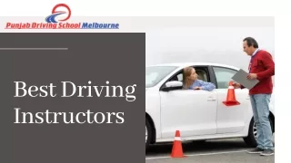 Best Driving Instructors