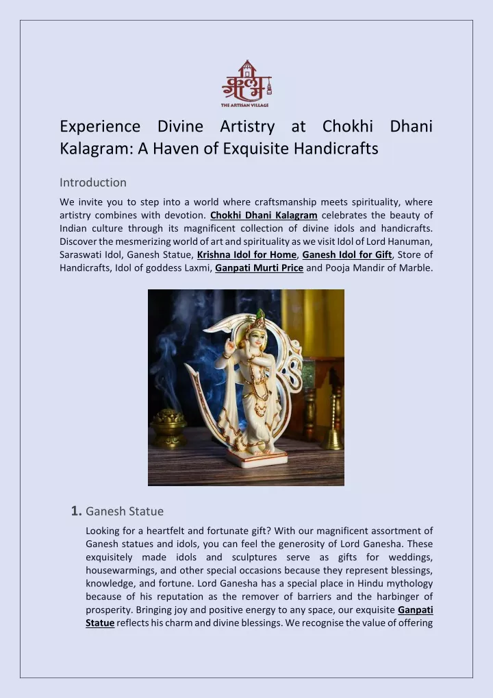 experience divine artistry at chokhi dhani