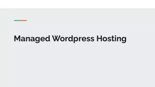 managed wordpress hosting