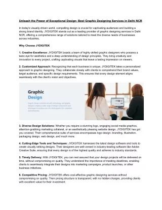 unleash the power of exceptional design best