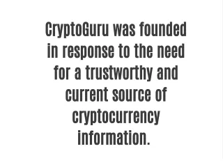 crypto guru