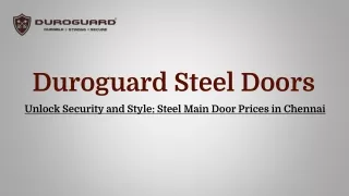 steel main door price in Chennai