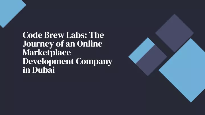 code brew labs the journey of an online