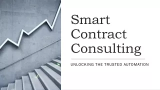 smart contract consulting