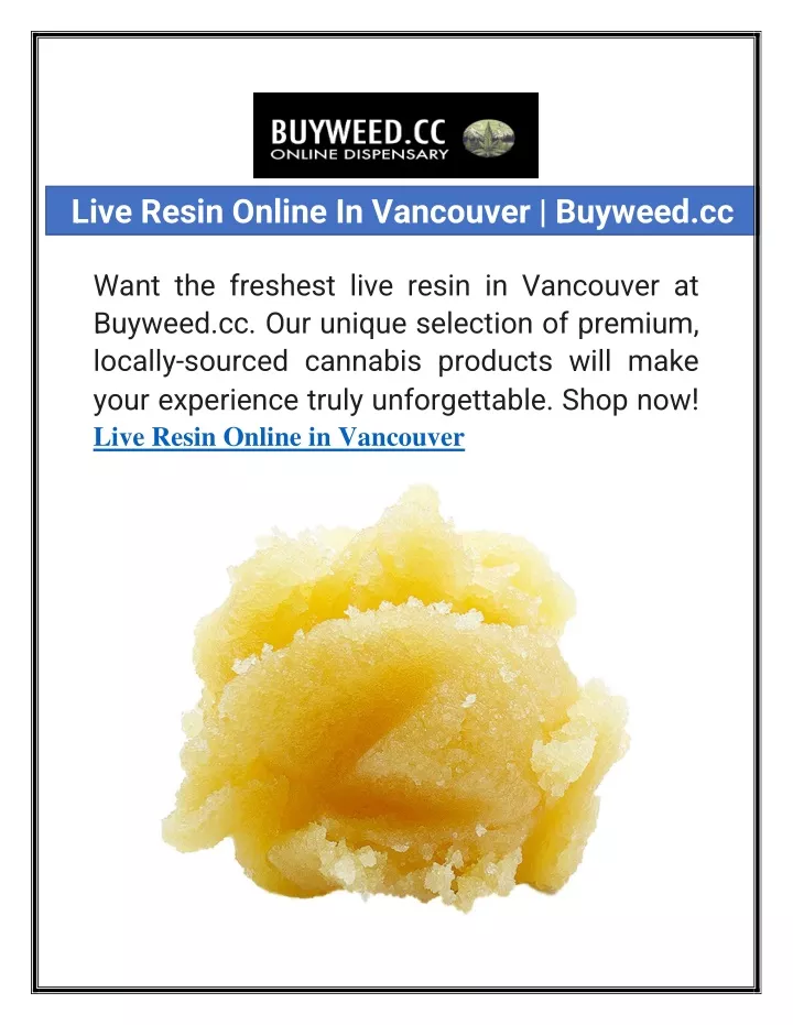 live resin online in vancouver buyweed cc