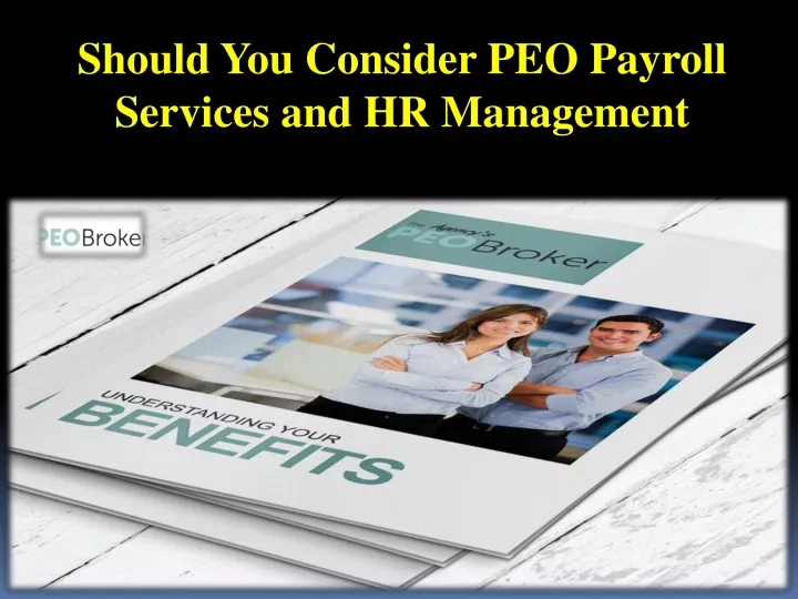 should you consider peo payroll services