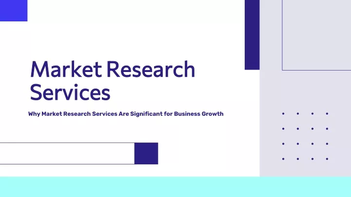 market research services