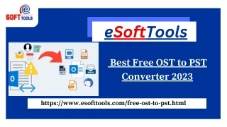 Best Free OST to PST Converter 2023