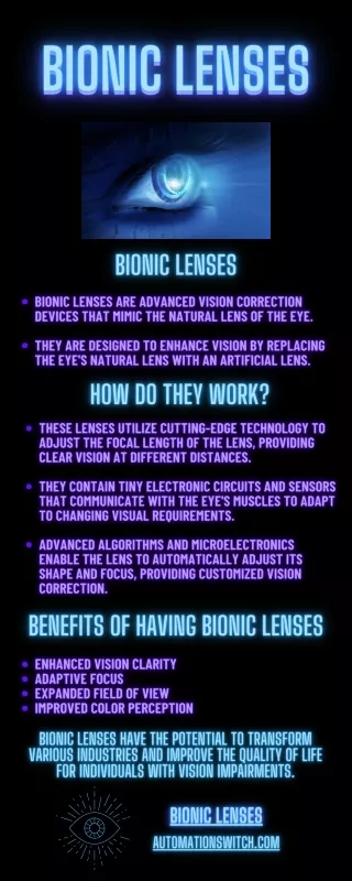 Bionic Lenses Can Revolutionize the Way We See