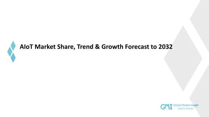 aiot market share trend growth forecast to 2032