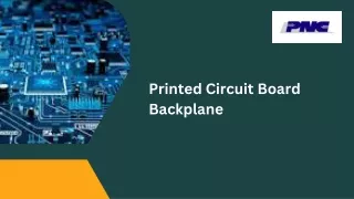 Printed Circuit Board Backplane