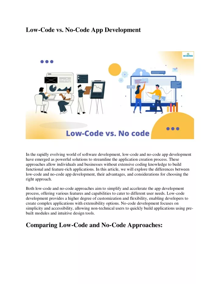 low code vs no code app development