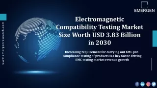 electromagnetic compatibility testing market size