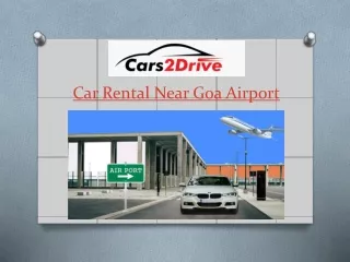 Car Rental Near Goa Airport