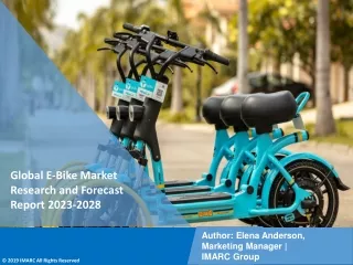 Global E-bike Market Research and Forecast Report 2023-2028