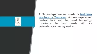 at ovomedispa com we provide the best botox