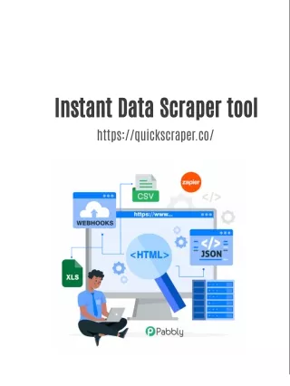 Instant Data Scraper tool