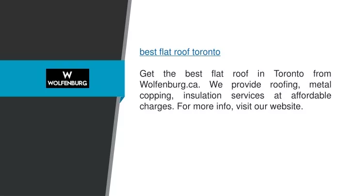 best flat roof toronto get the best flat roof
