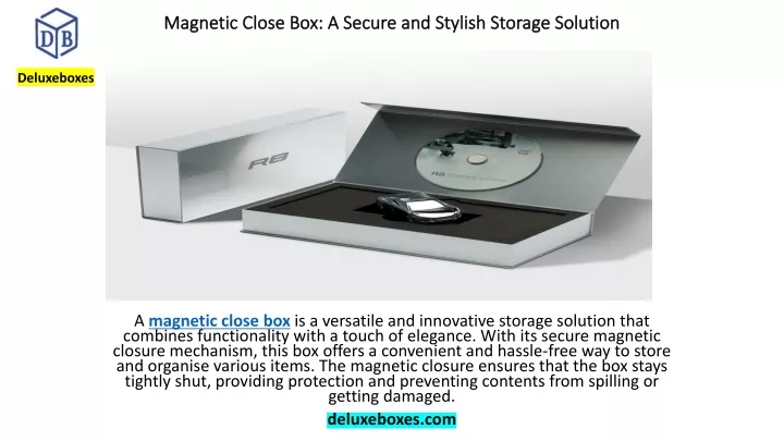 magnetic close box a secure and stylish storage