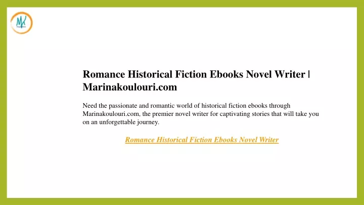 romance historical fiction ebooks novel writer